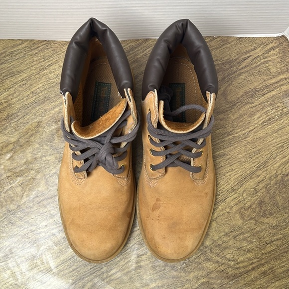 Timberland Classic Boot Tan Leather Boots Size 6 - Picture 3 of 14